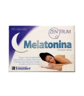 Imagen de un frasco de Melatonina de 1 mg