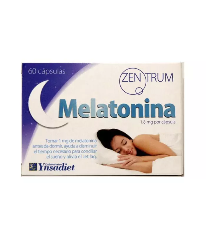 Imagen de un frasco de Melatonina de 1 mg