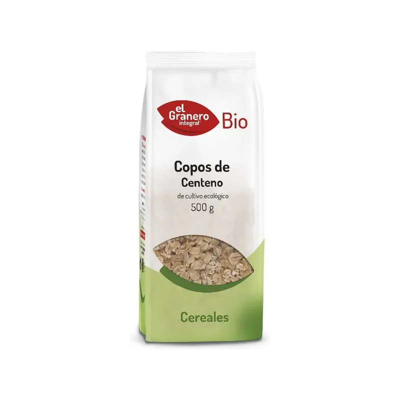 COPOS DE CENTENO BIO, 500 G