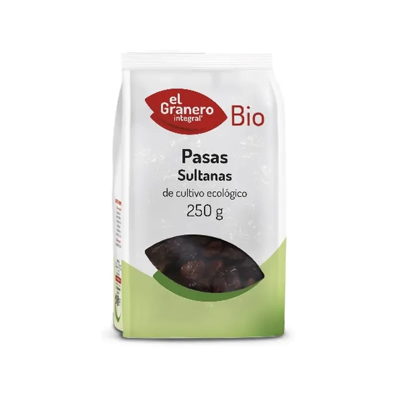 PASAS SULTANAS BIO, 250 G