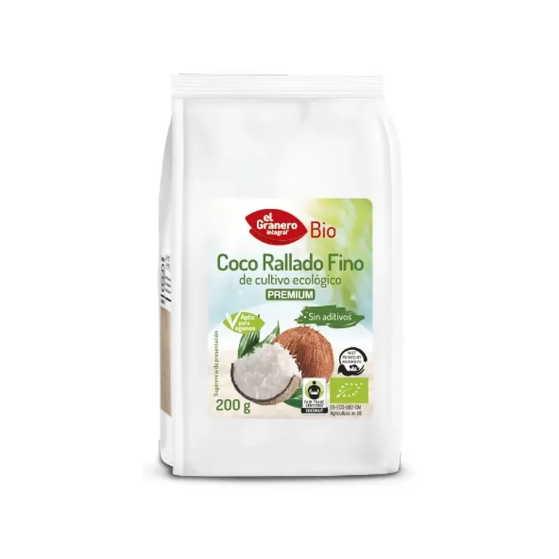 COCO RALLADO BIO, 200 G