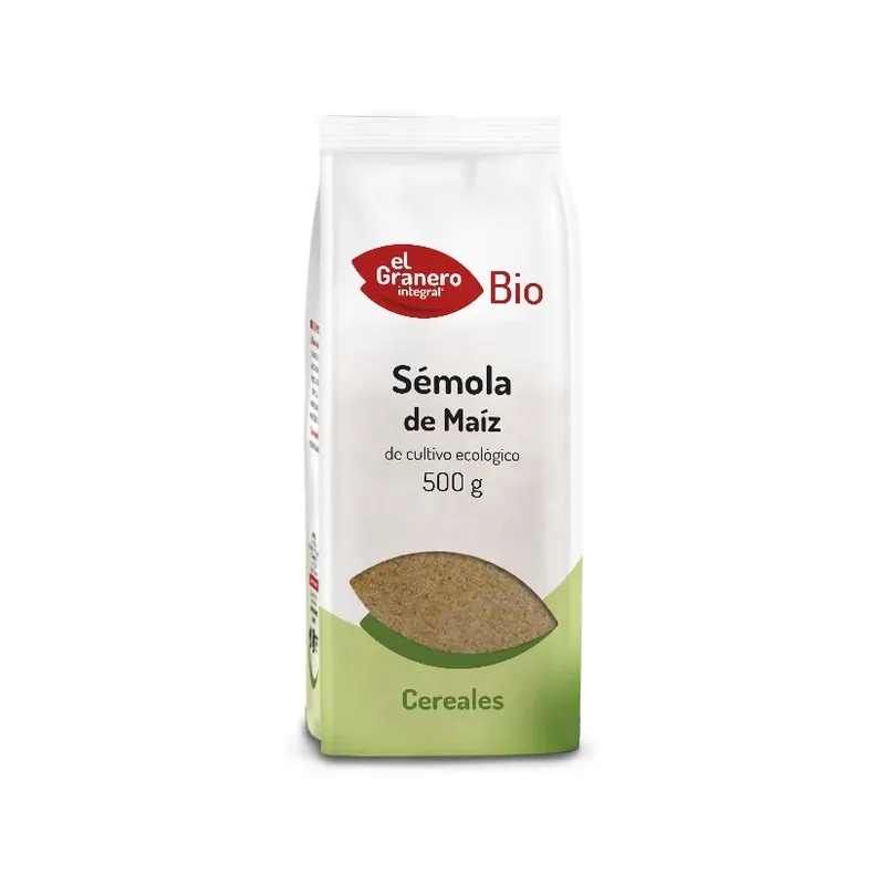 SÉMOLA DE MAÍZ BIO, 500 G