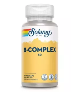 Imagen de un complemento alimenticio con vitaminas del grupo B.