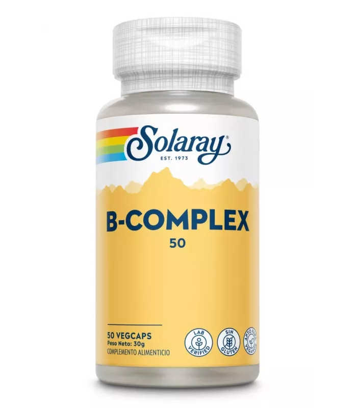 Imagen de un complemento alimenticio con vitaminas del grupo B.