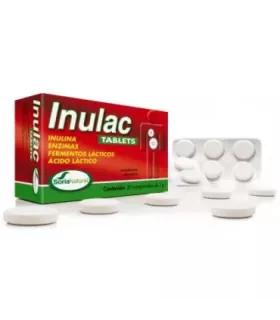 Comprimidos chupables con probióticos y enzimas digestivas.