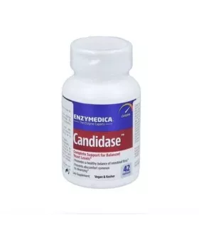 Cápsulas vegetales de Candidase de Enzymedica
