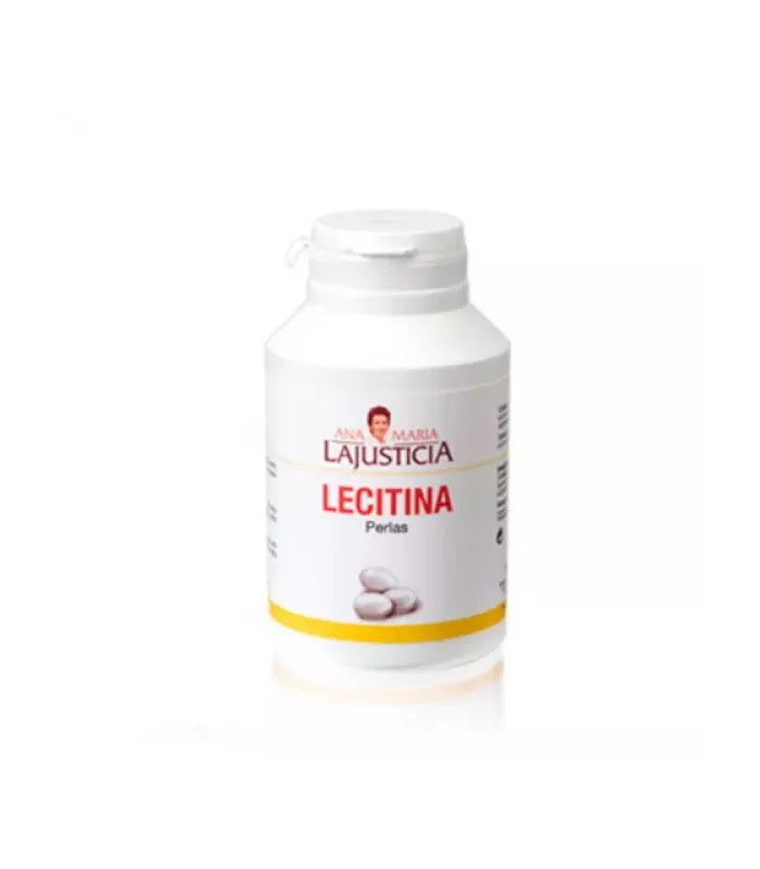 Imagen de complemento alimenticio de lecitina de soja.