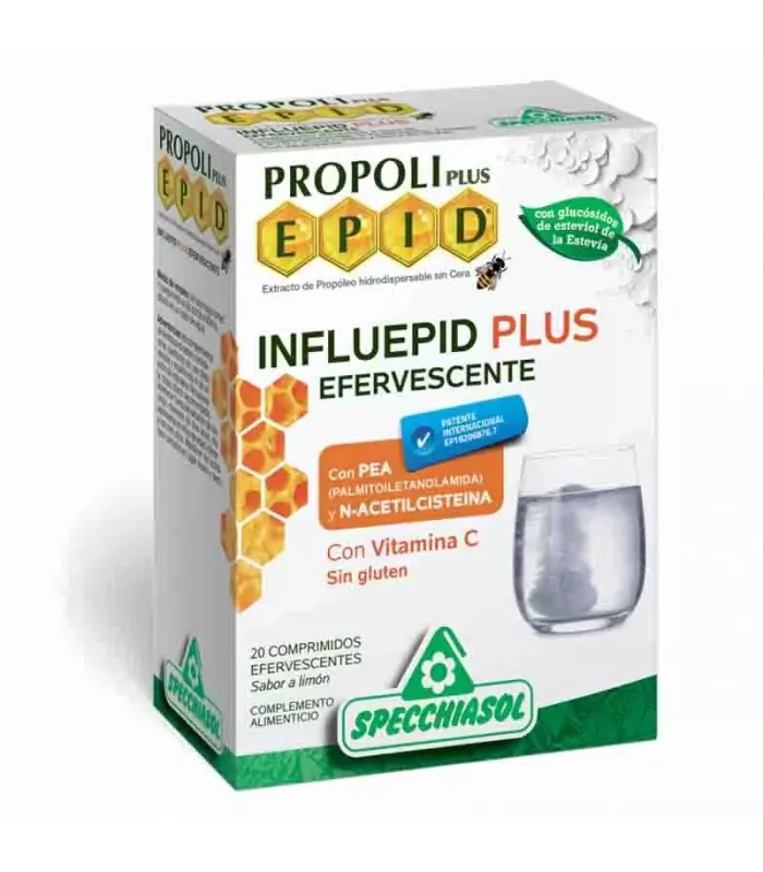 Epid Propoli Plus: comprimidos efervescentes con propóleos y rosa canina