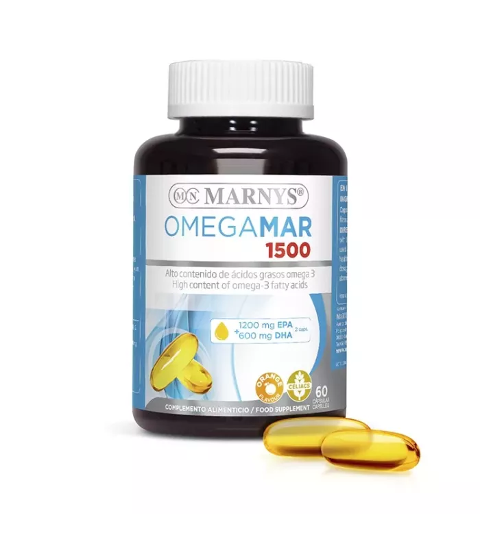 Cápsulas de Omegamar 1500 mg