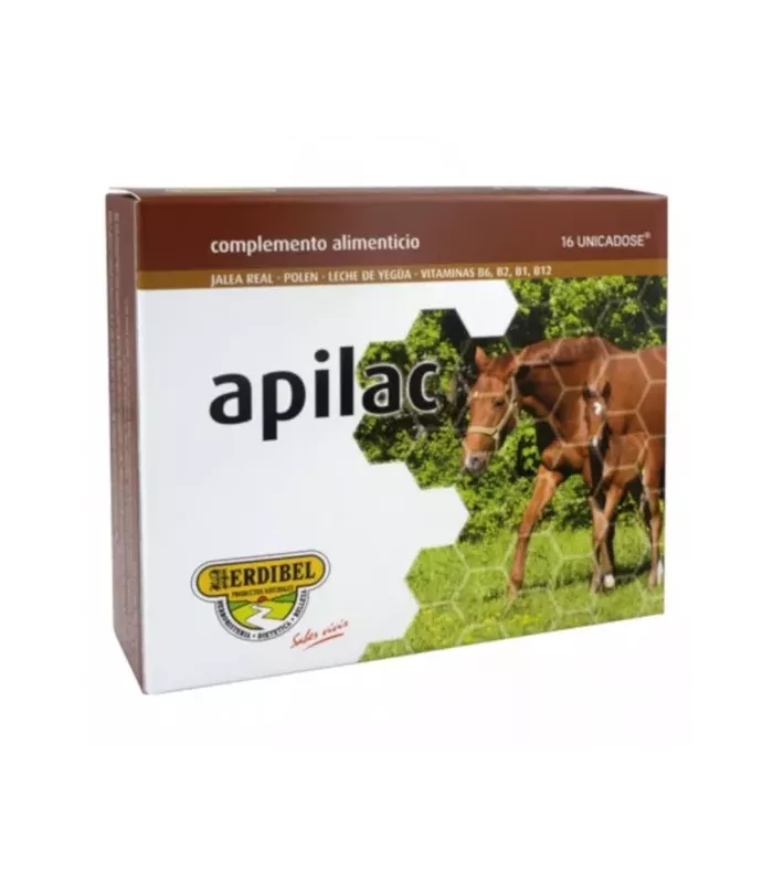 Imagen de complemento alimenticio con leche de yegua y jalea real para fortalecer el sistema inmunológico.