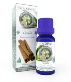 Aceite esencial de canela MARNYS® con aroma agradable y sabor dulce.