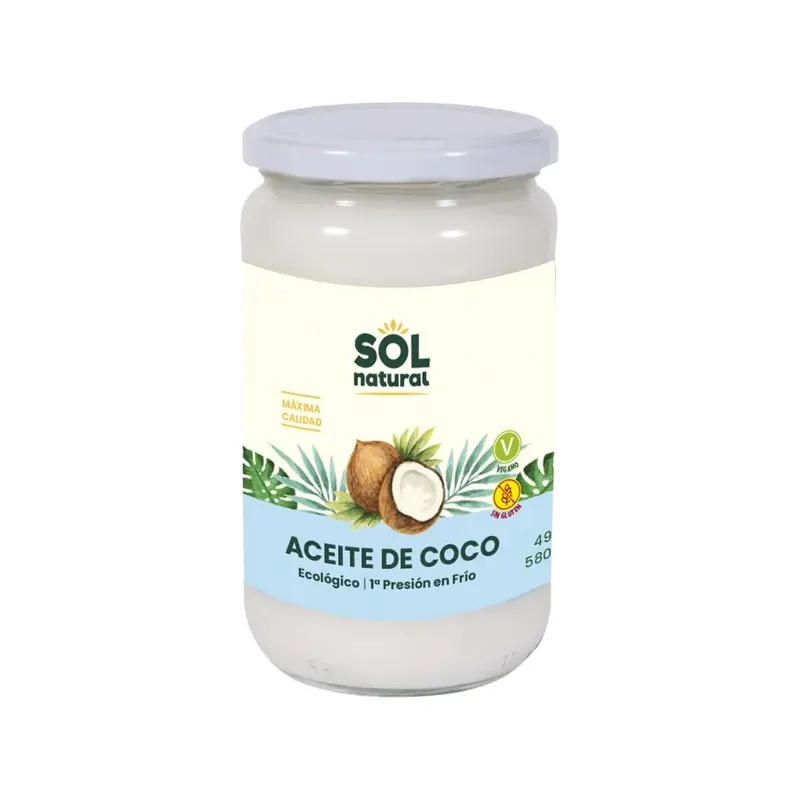 ACEITE DE COCO VIRGEN EXTRA GRANDE BIO 580 ml