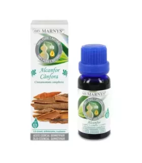 Aceite Esencial Quimiotipado de Alcanfor MARNYS® en botella.