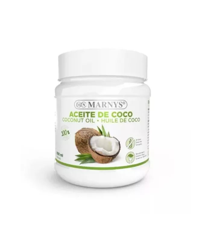 Aceite de Coco MARNYS® rico en Ácido Láurico y ácidos grasos de cadena media.