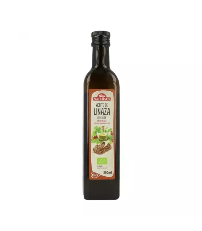 Aceite de linaza ecológico de Natursoy