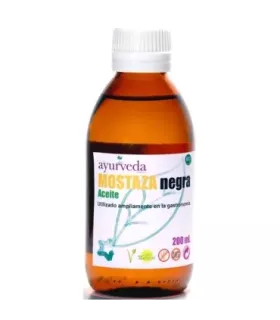 Aceite de mostaza negra Ayurveda 200ml