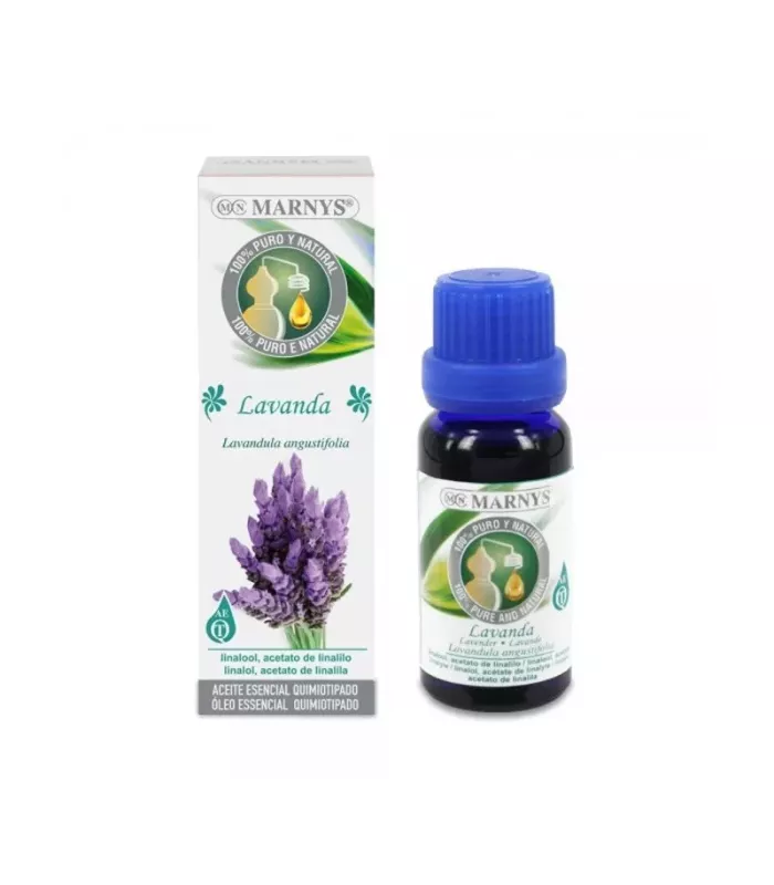 Aceite Esencial de Lavanda para aromaterapia y relajación.