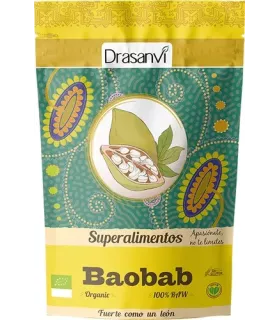 Imagen de polvo de fruto de Baobab ecológico