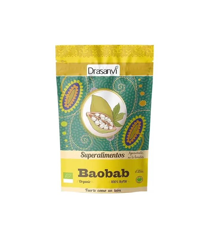 Imagen de polvo de fruto de Baobab ecológico