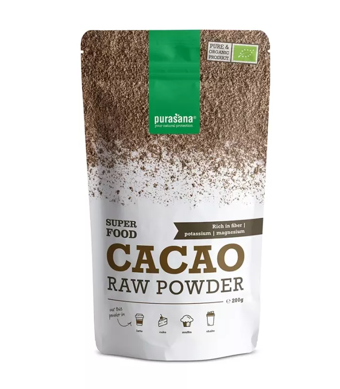 Cacao en polvo Purasana