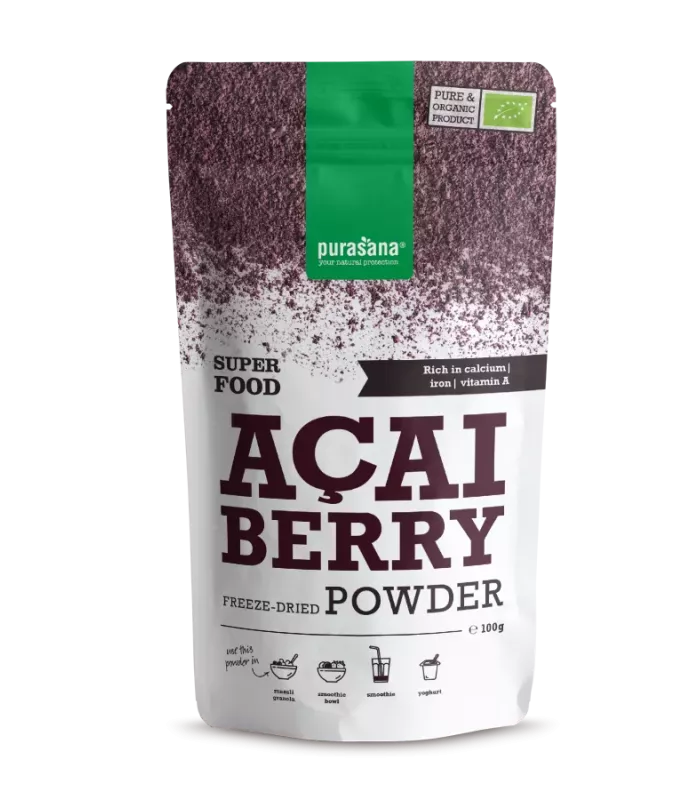 Imagen de polvo de Açai 100% natural y ecológico