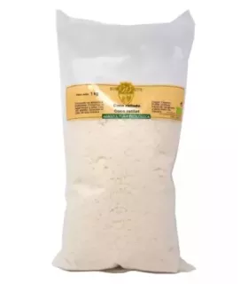 Coco rallado ecológico en envase natural.