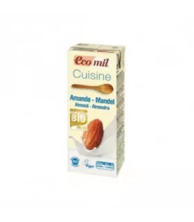 Nata para cocinar vegana a base de leche de almendras