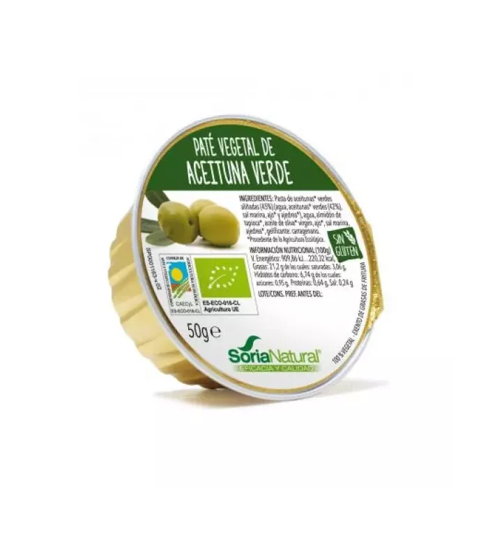 Paté vegetal ecológico 100% natural