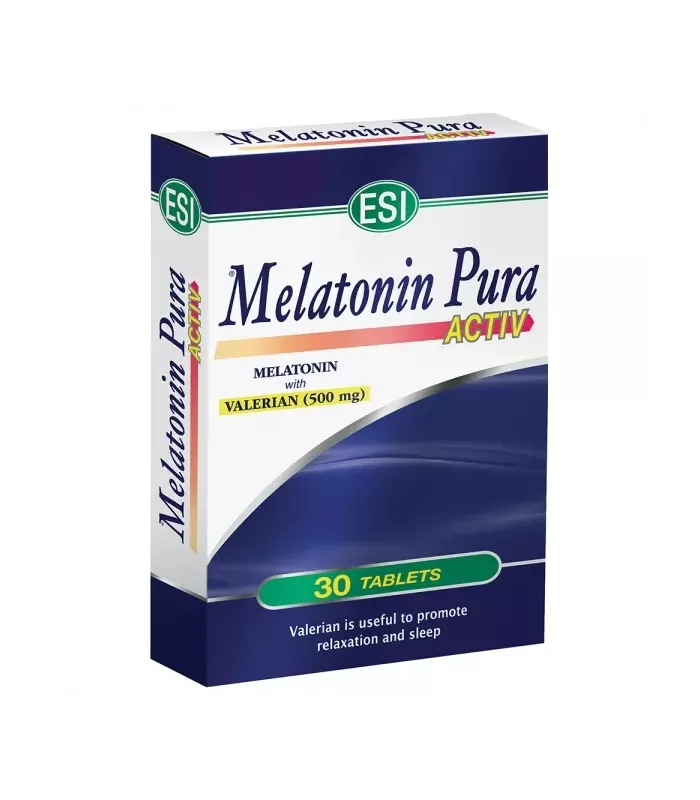 Imagen del complemento alimenticio con Melatonina y Valeriana