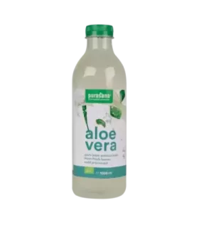 Zumo de aloe vera 100% natural de agricultura ecológica certificada.