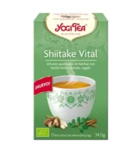 Infusión Yogi Tea Shiitake Vital con hierba limón
