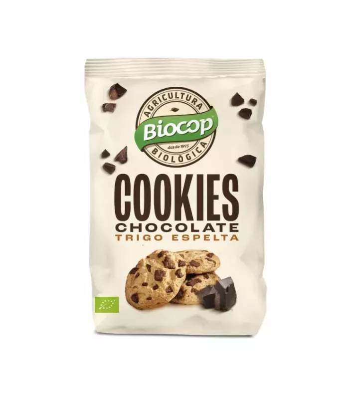 Imagen de las nuevas COOKIES CHOCOLATE Trigo Espelta