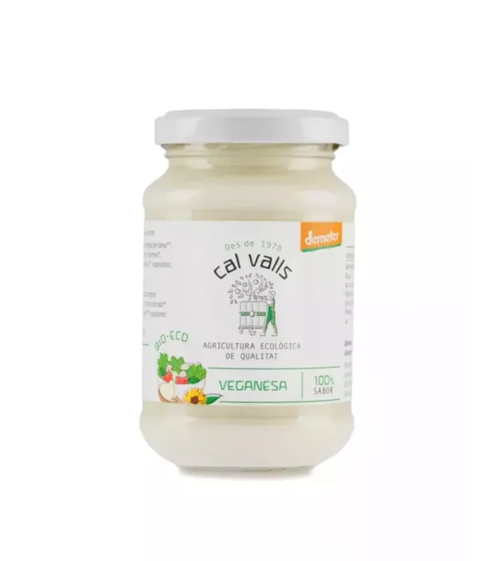 Salsa tipo mayonesa ecológica sin huevo ni leche