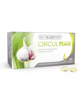 Cápsulas blandas de ajo para el bienestar circulatorio y cardíaco.