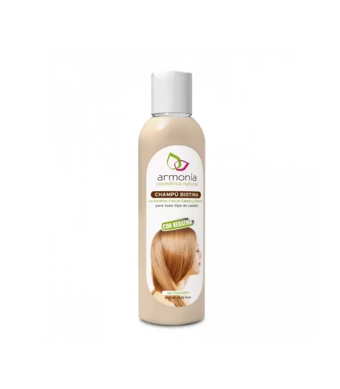 Champú fortalecedor de 400ml con biotina