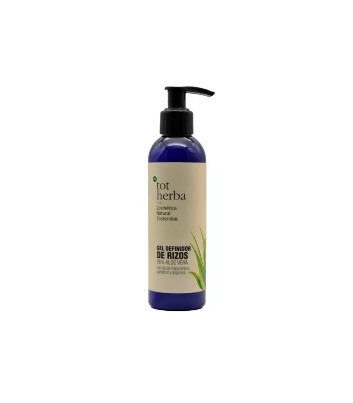 Gel para rizos de Tot Herba con 96% de Aloe vera