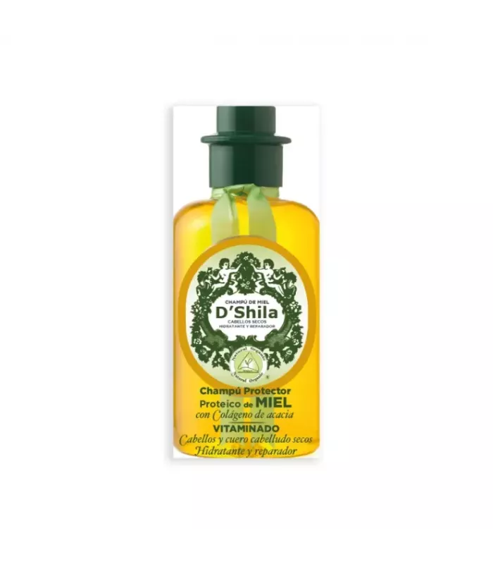 Imagen de un producto que hidrata y nutre el cabello y cuero cabelludo seco y quebradizo.