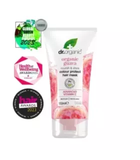 Mascarilla capilar nutritiva con guayaba orgánica para cabello teñido