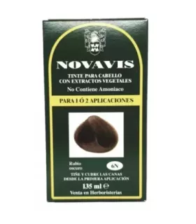 Imagen del tinte vegetal Novavis 6N Rubio Oscuro