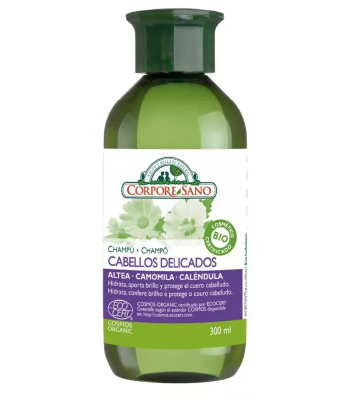 Champú orgánico que hidrata