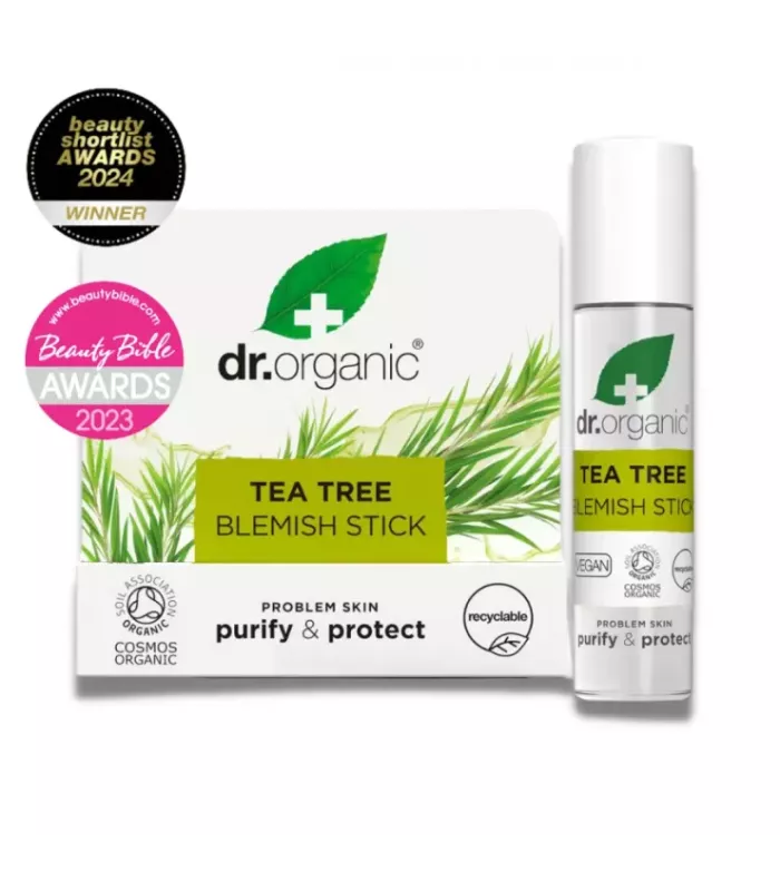 Stick purificante de Árbol del Té para imperfecciones en pieles grasas y problemáticas.