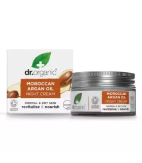 Crema nutritiva de noche para piel normal a seca