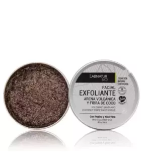 Exfoliante Facial de Arena Volcánica y Fibra de Coco de Labnatur Bio