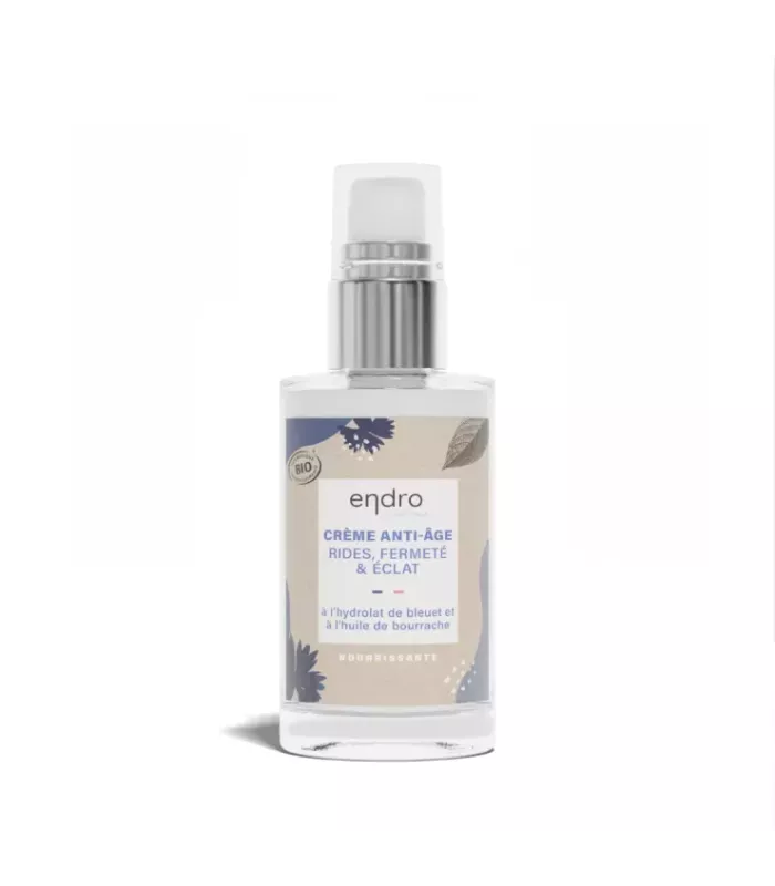 Crema nutritiva antiedad 100% natural