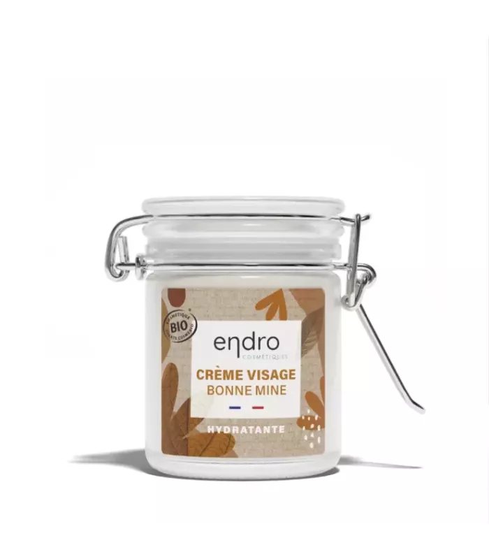 Crema facial ligera con ingredientes ecológicos