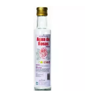 Botella de Ayurveda agua de rosas rojas 250ml