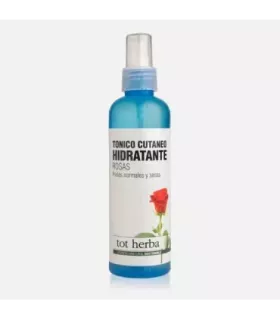 Imagen de complemento facial con aguas florales para piel normal y seca
