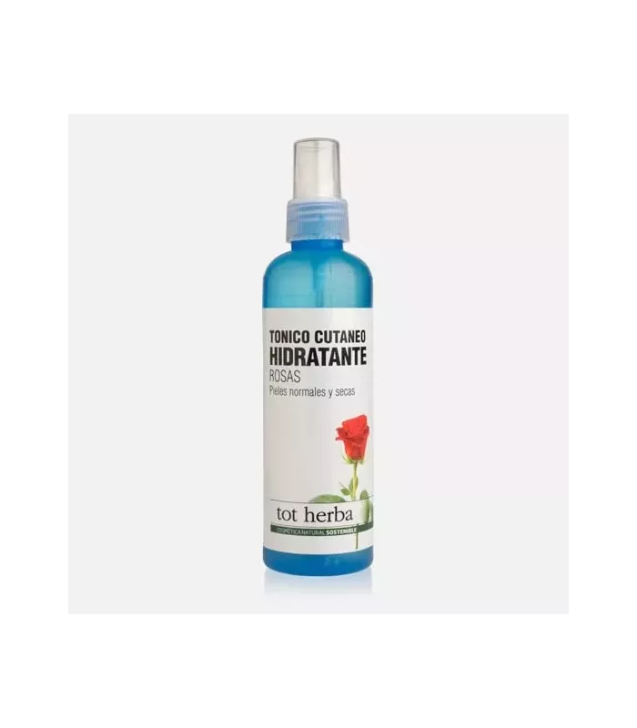 Imagen de complemento facial con aguas florales para piel normal y seca