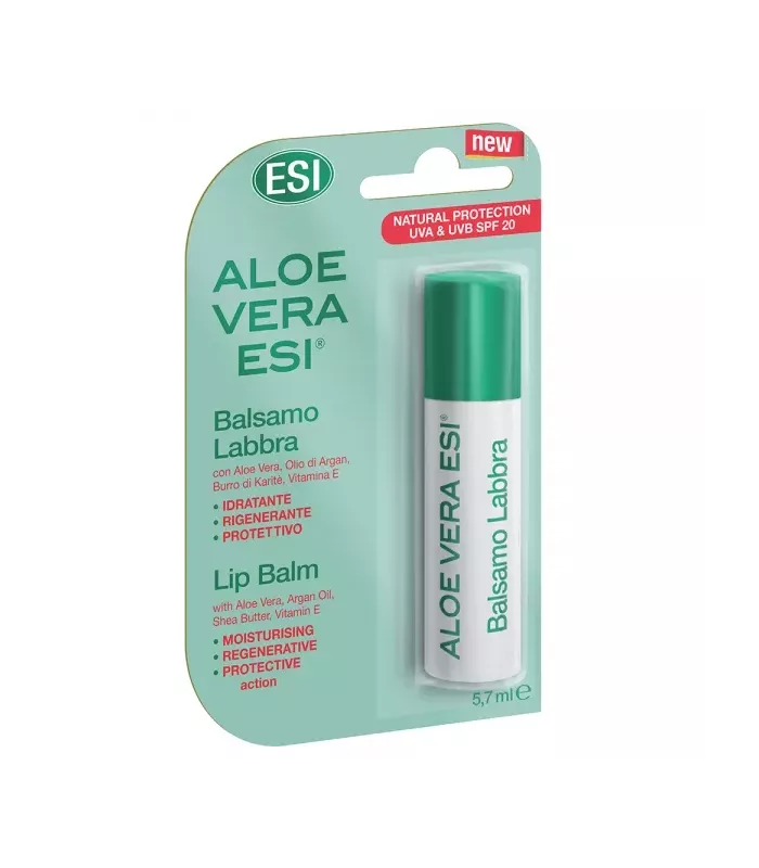 Bálsamo labial natural con aloe vera y vainilla