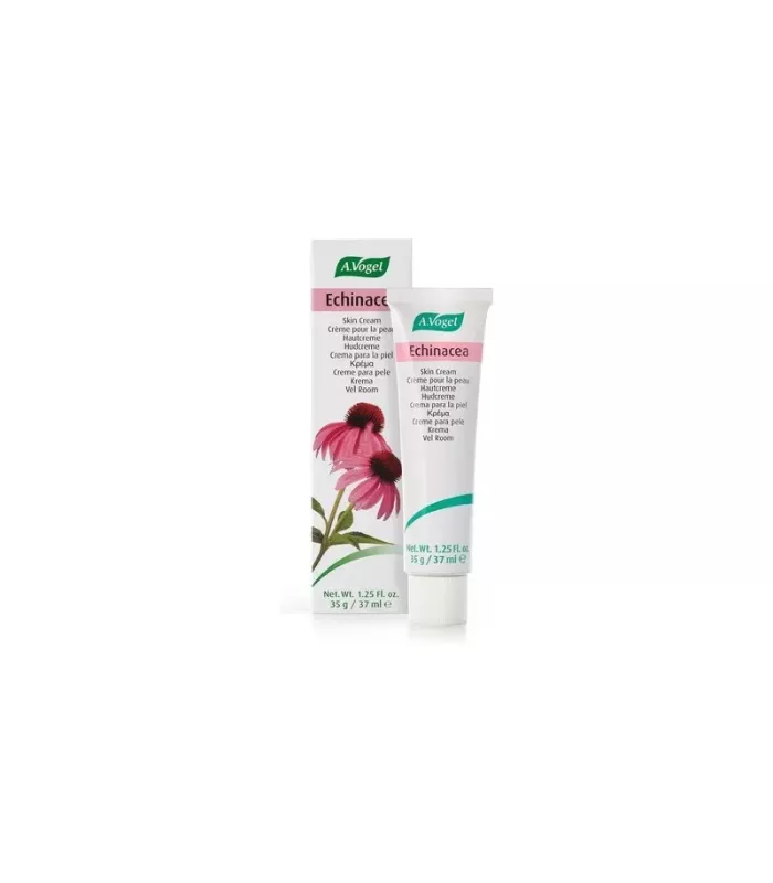 Crema hidratante con extracto de echinacea purpurea